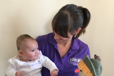 Mum helps babies find their voice