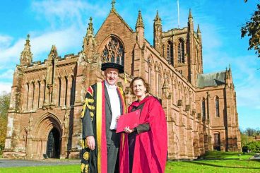 Doctorate for TV’s Kirsty