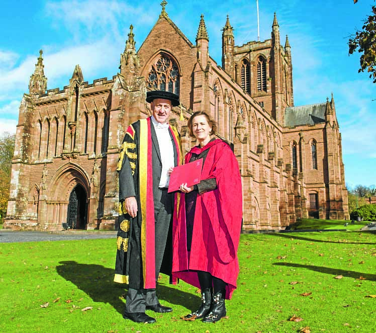 Doctorate for TV's Kirsty
