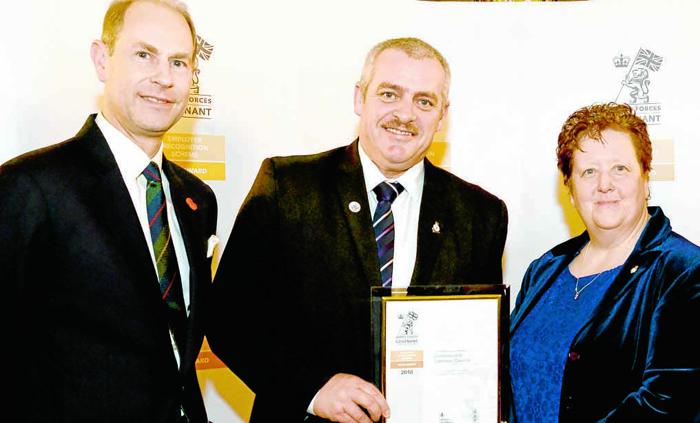 Gold award for council