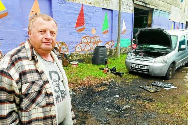 Vehicle fires were deliberate, says owner