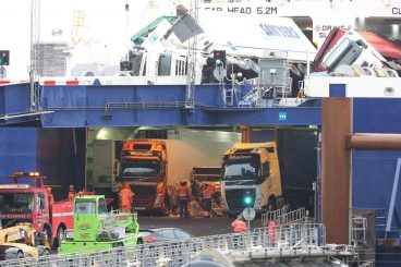 Major incident at Cairnryan crossing