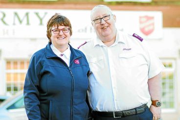 Celebrating the Salvation Army in Lockerbie