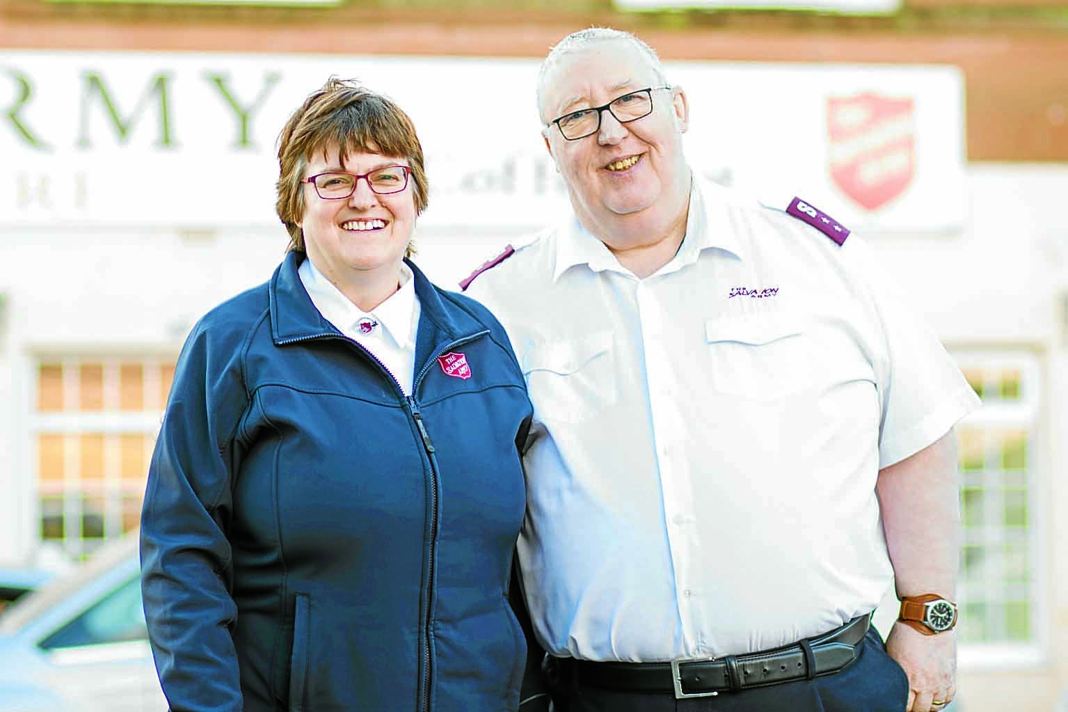 Celebrating the Salvation Army in Lockerbie