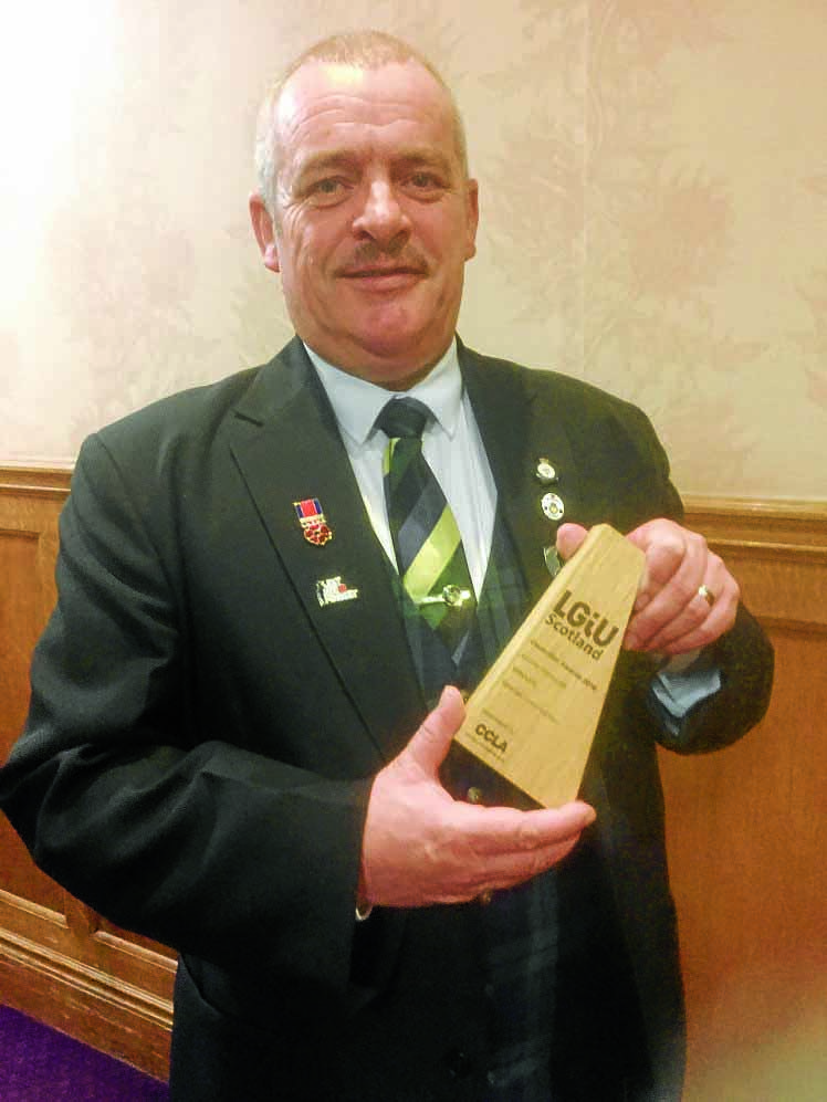Special recognition for hard working councillor