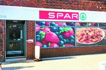 Spar store targeted by solo robber