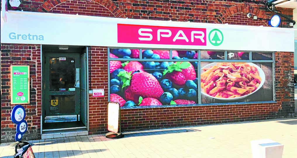 Spar store targeted by solo robber