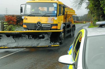 Gritting costs £1000 per time, per road