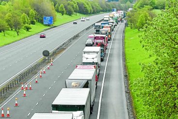 Triple fatality on A74