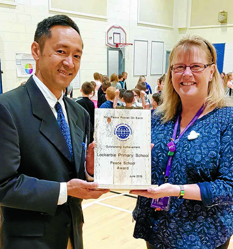 Peace school accolade