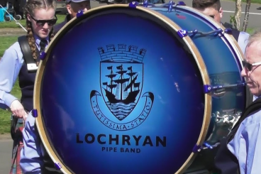Lochryan pipe band are looking to recruit a new pipe major