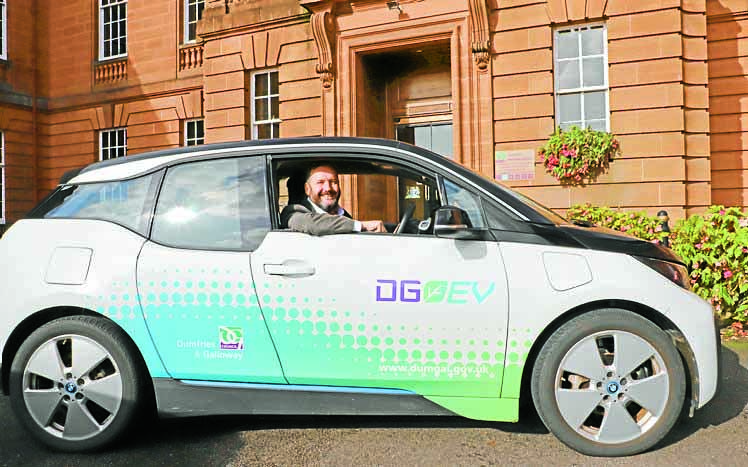 Council spends £1.8m on electric vehicles