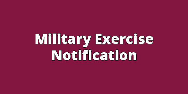 MoD to hold exercise