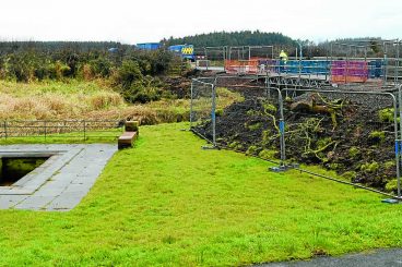 Bridge put back at historic spot