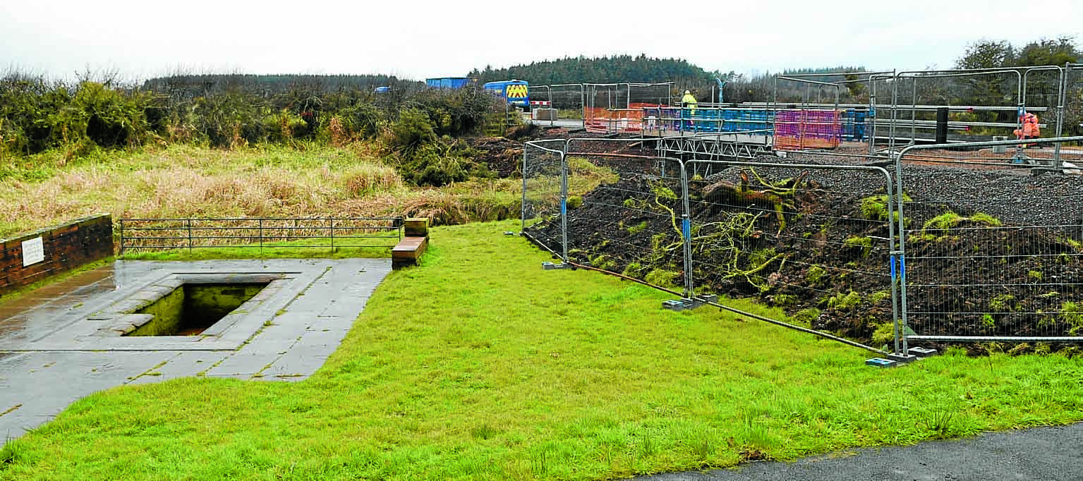 Bridge put back at historic spot