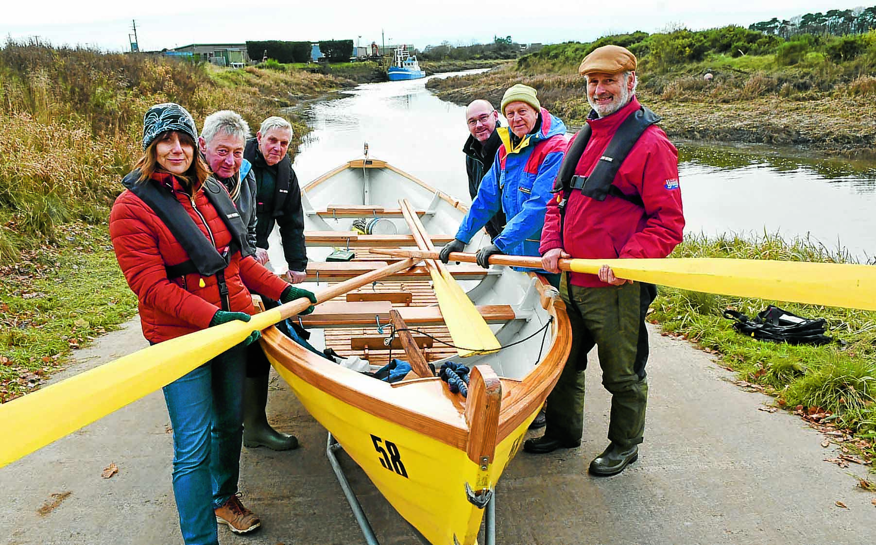 Gretna launch for Scottish skiff challenge