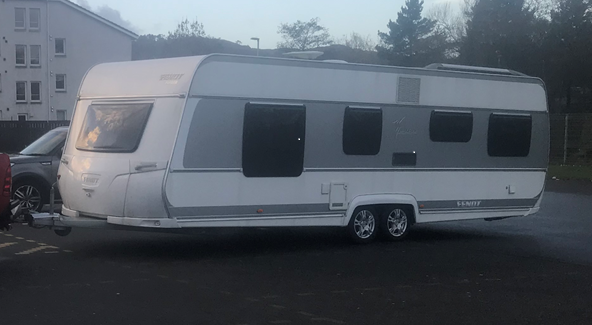 Caravan stolen