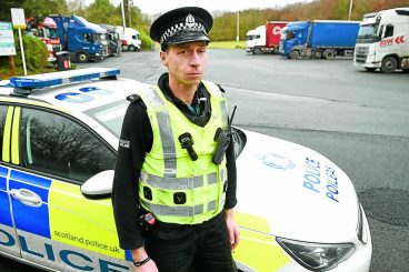Haulage trucks in criminals’ sights