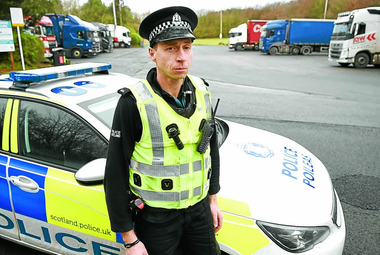 Haulage trucks in criminals’ sights