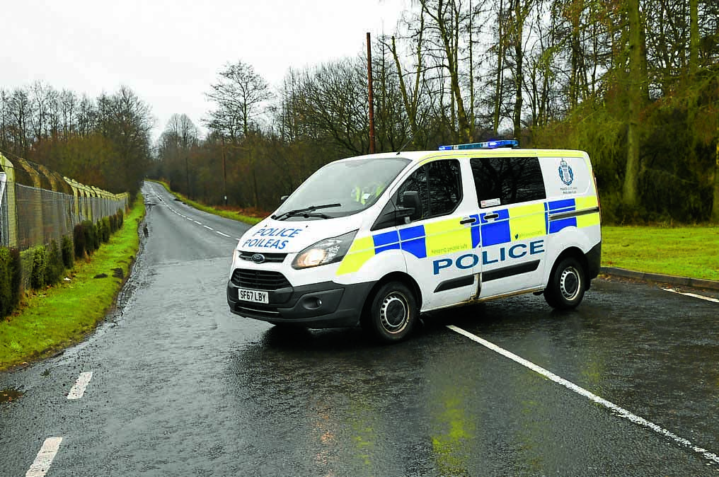 Road closed after one vehicle crash