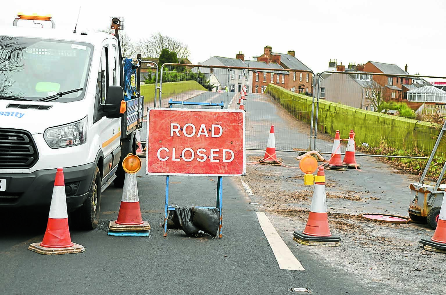 Bridge closed