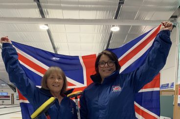 Curling duo are going for gold