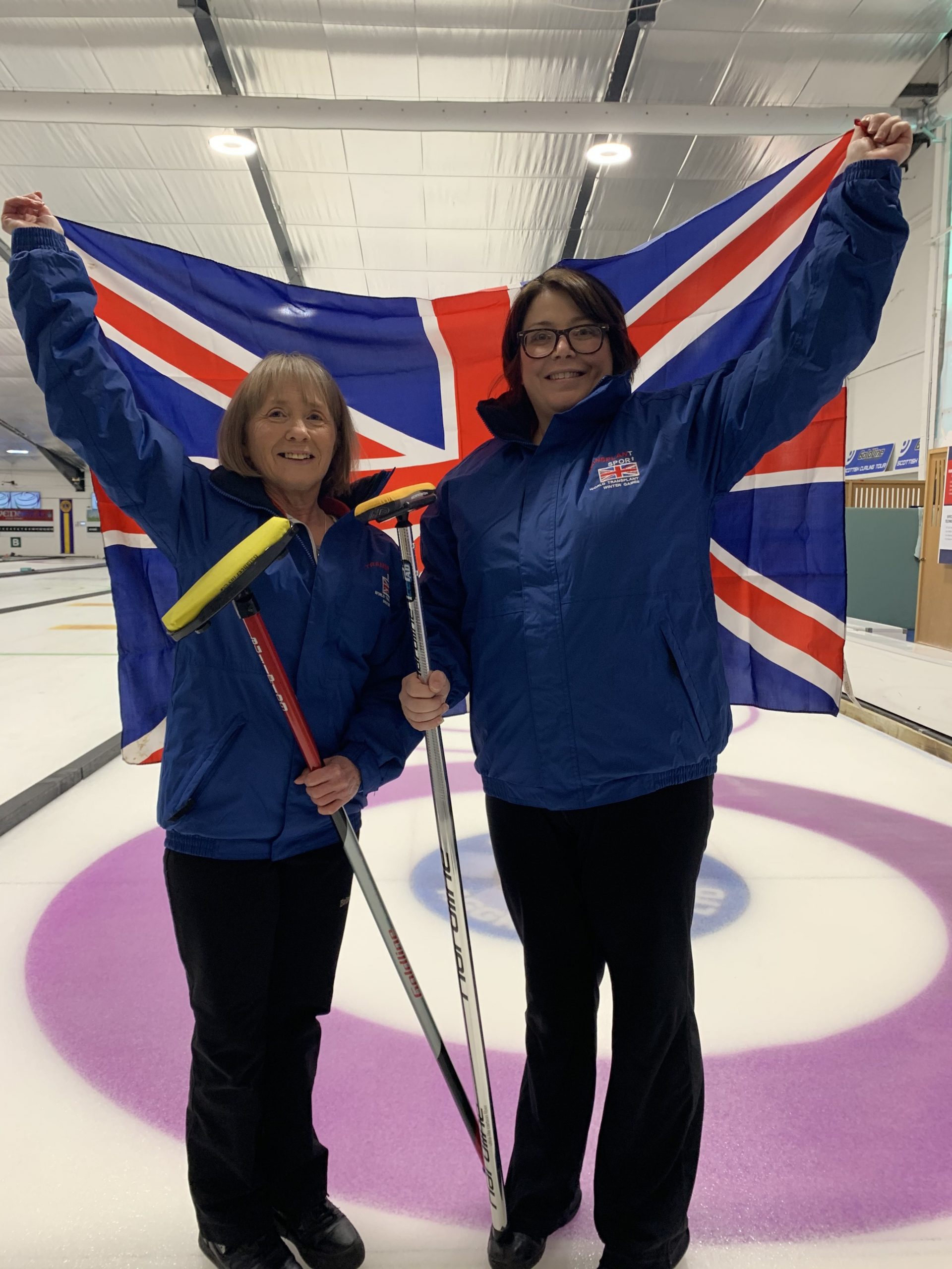Curling duo are going for gold