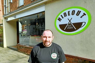 Coffee shop owner keen to make a difference