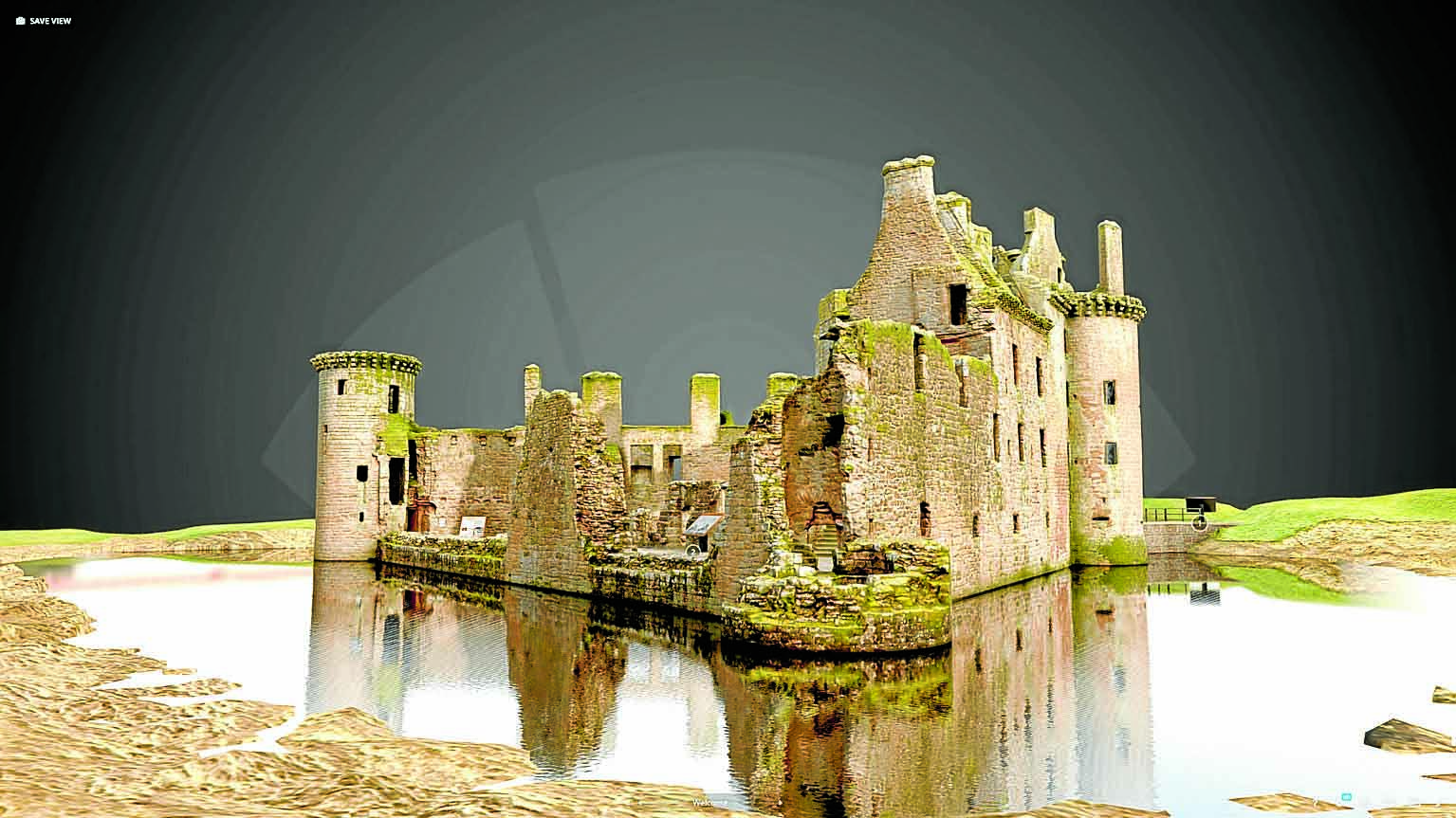 Castle in 3D