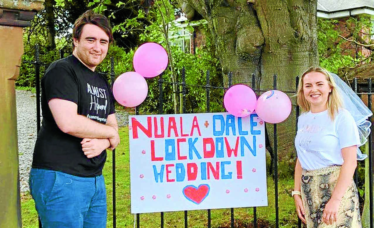 Friends rally to mark couple’s cancelled wedding