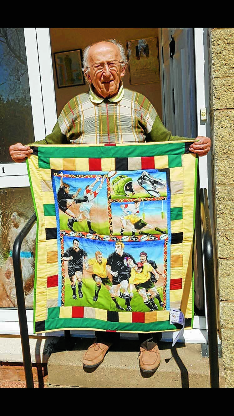 200 quilted hugs provided