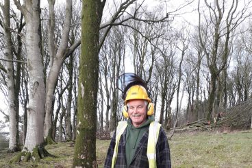 Forestry lecturer takes his leaf