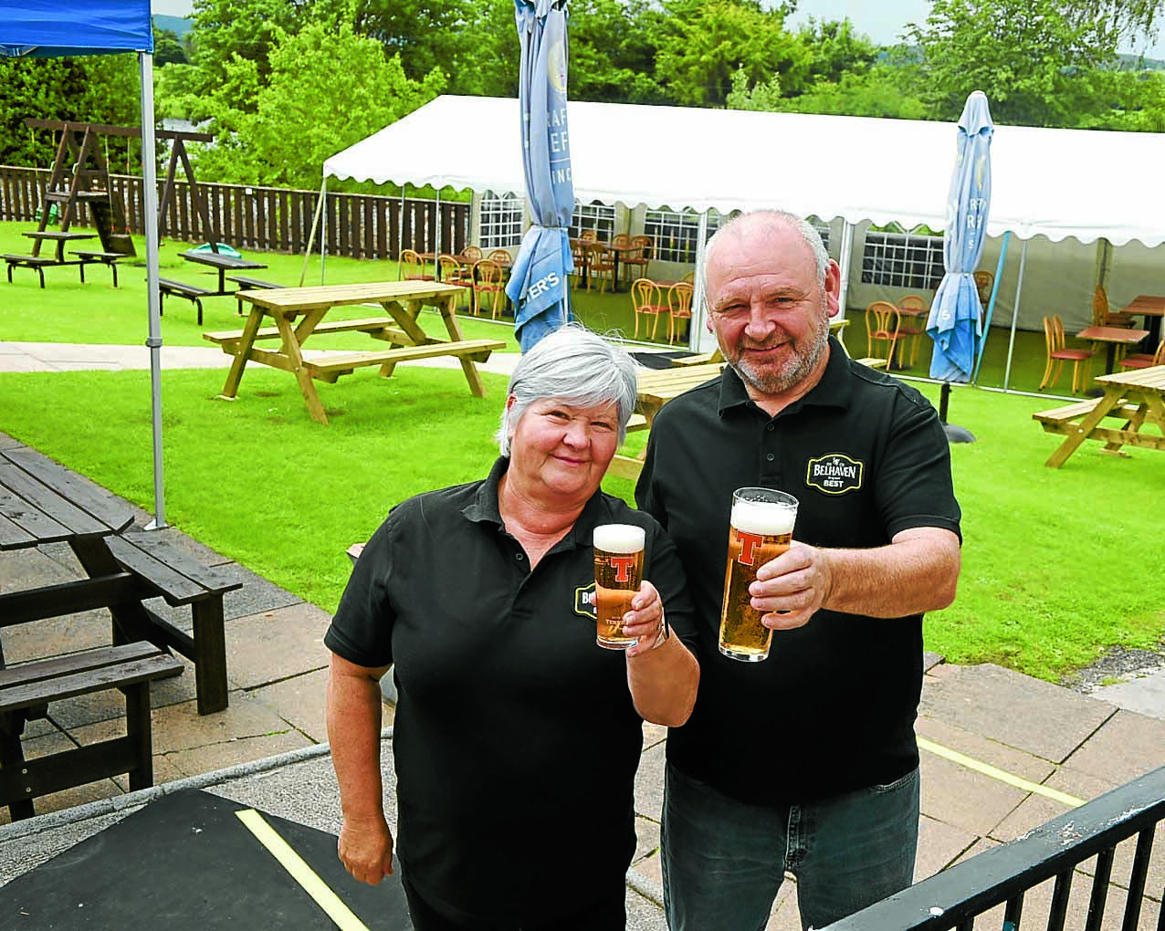 Beer gardens back in business