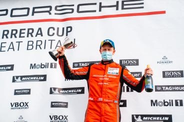 First Porsche podium for Wylie