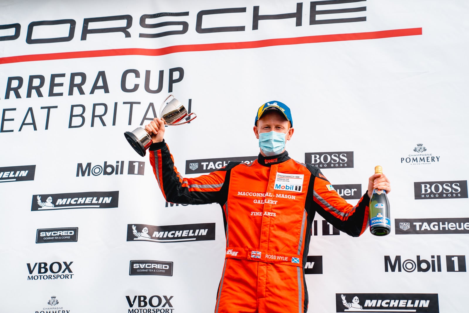 First Porsche podium for Wylie