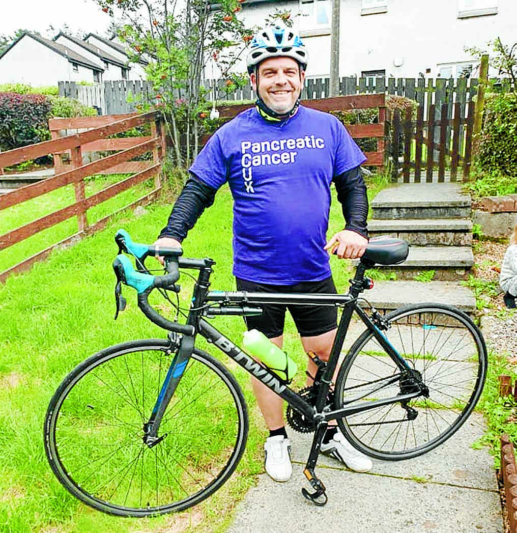 Charity cycle keeps Paul in the saddle