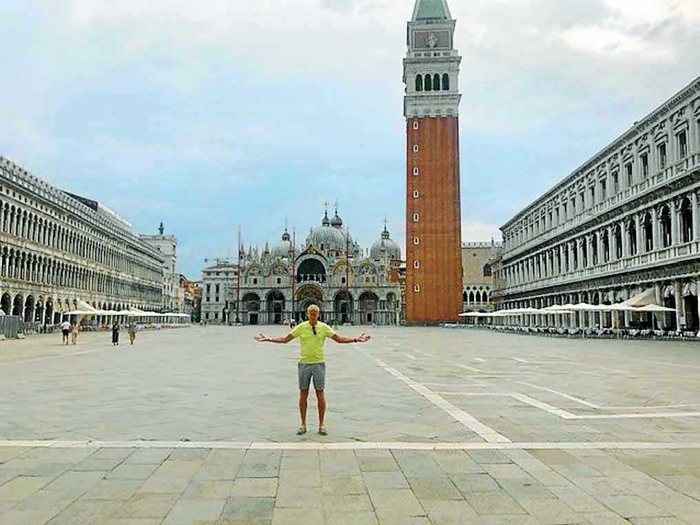 Postcard from quiet Venice