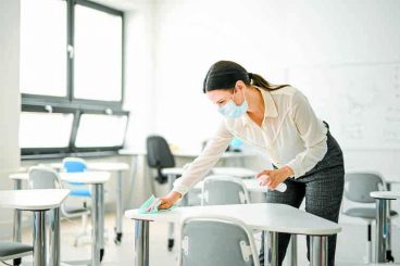 School staff absences hit five-year high