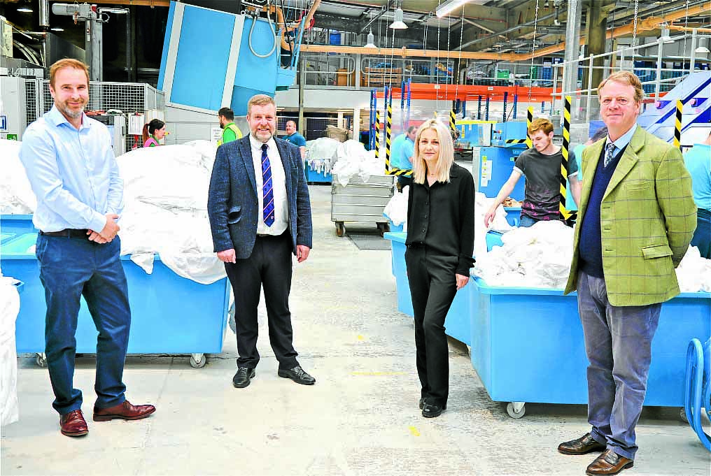 Praise for regional laundry company