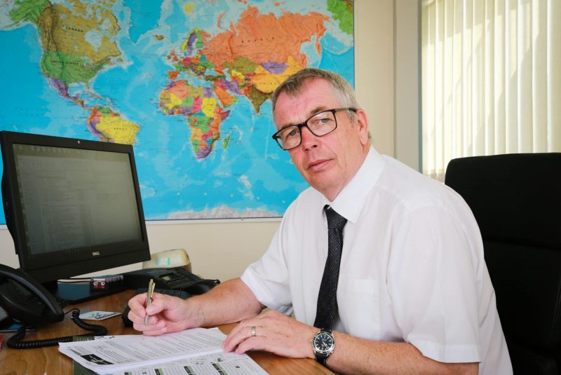 Simon Boyd, managing director of Reid Steel.
