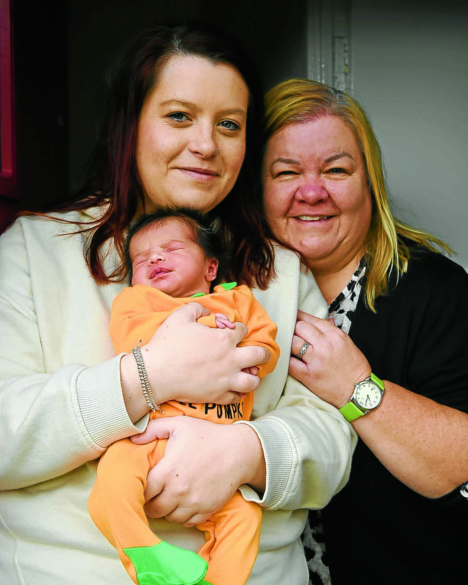 Gran delivers baby at side of A75