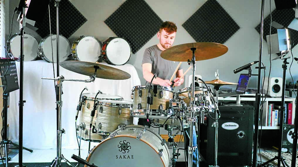 Drummer offers free help to musicians