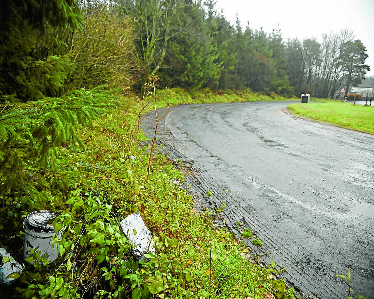 Community effort to clean up Lockerbie