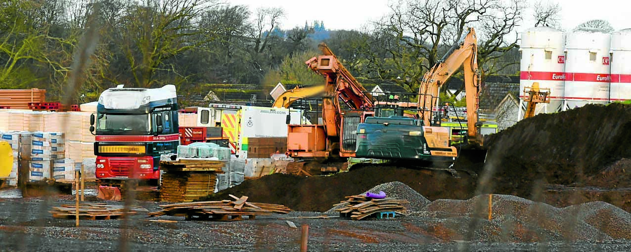 Man dies on Annan building site