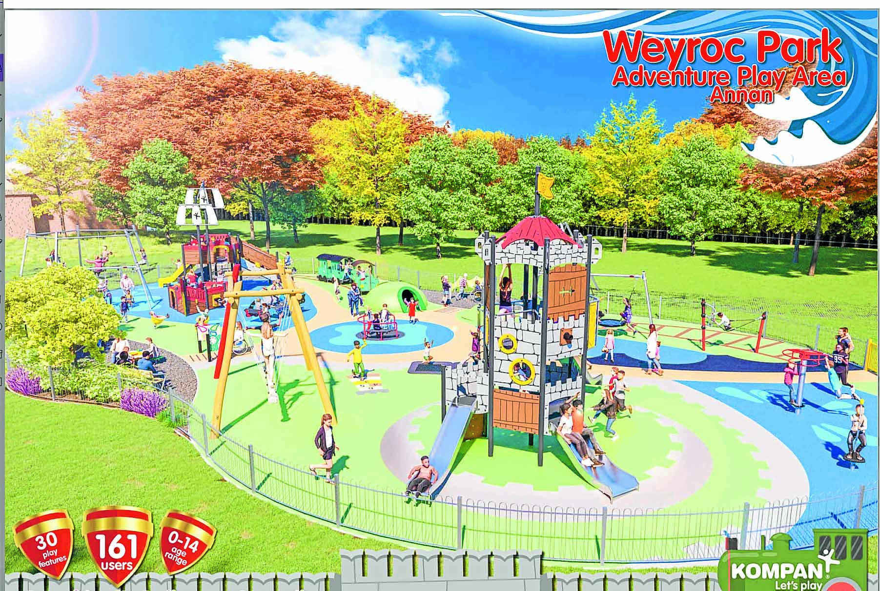 £500k super playpark design revealed