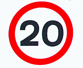 Stranraer slows to 20mph