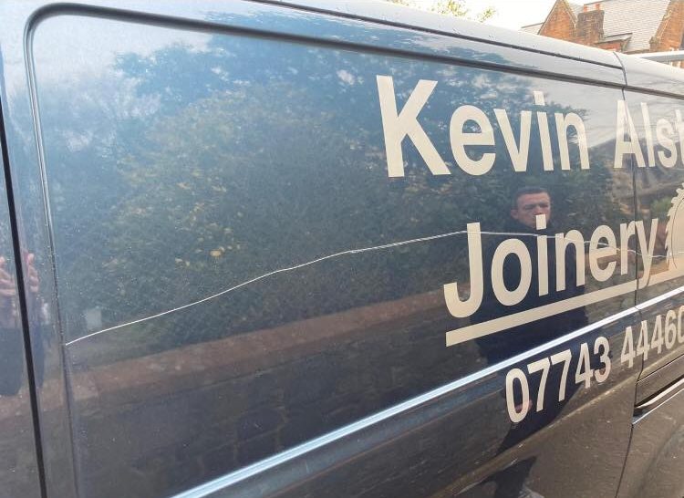Tradesman calls time on vandals