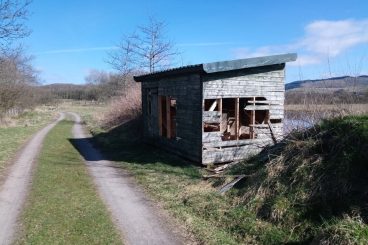 Moffat reserve hut trashed