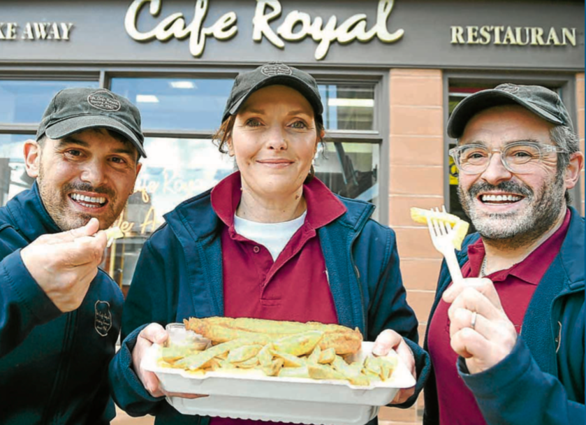 Annan chippy batters competition to reach UK top 50