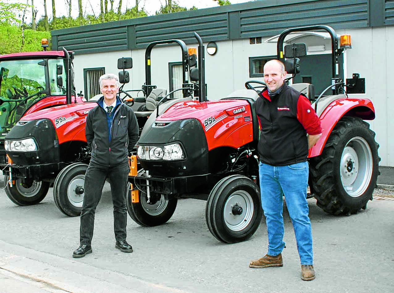 New tractors for Barony students